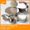 strong sintered neodymium hard magnet disc mm